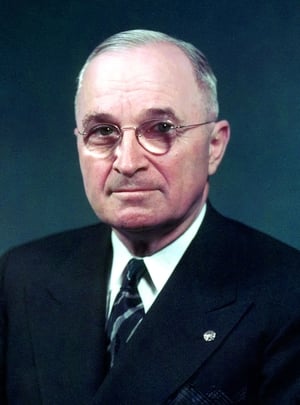 This is the Avatar Image for the Harry S. Truman AI Voice and Text to Speech Generator